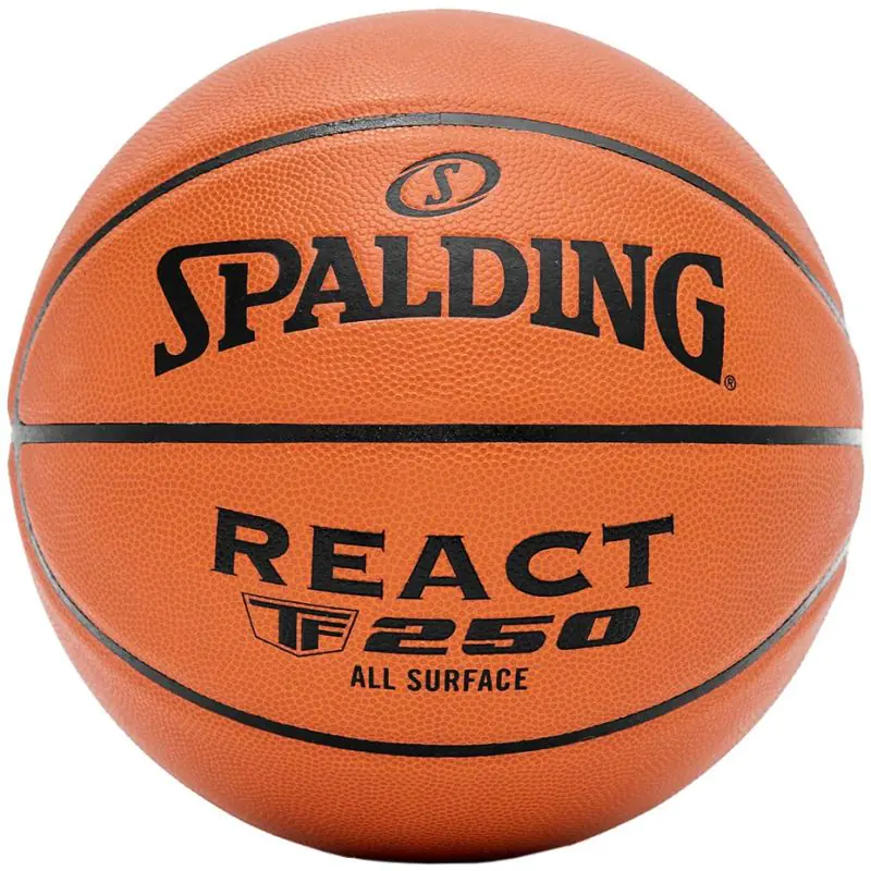 ⁨Piłka do koszykówki Spalding React TF-250 (kolor Brązowy, rozmiar 5, rozmiar 5)⁩ w sklepie Wasserman.eu