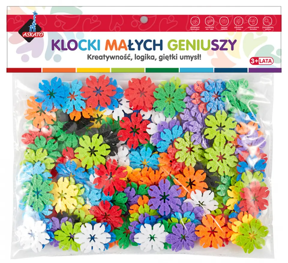 Askato Educational building blocks 120 pcs at Wasserman.eu