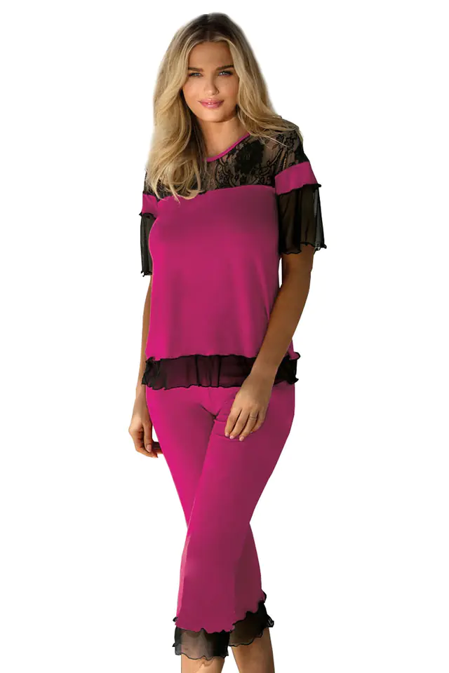 ⁨KOMPLET MANUELA WISKOZA PINK (kolor pinkowy, rozmiar S)⁩ w sklepie Wasserman.eu