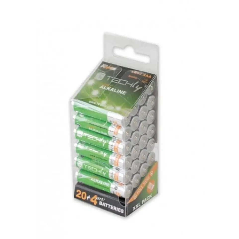 ⁨Alkaline batteries LR03 AAA 24pcs, (IBT-LR03T24B)⁩ at Wasserman.eu