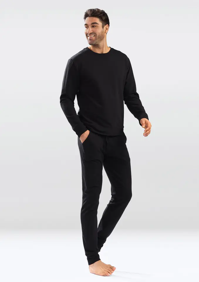 ⁨Set Men's Justin sweatshirt and pants (Black, Size L (40))⁩ at Wasserman.eu