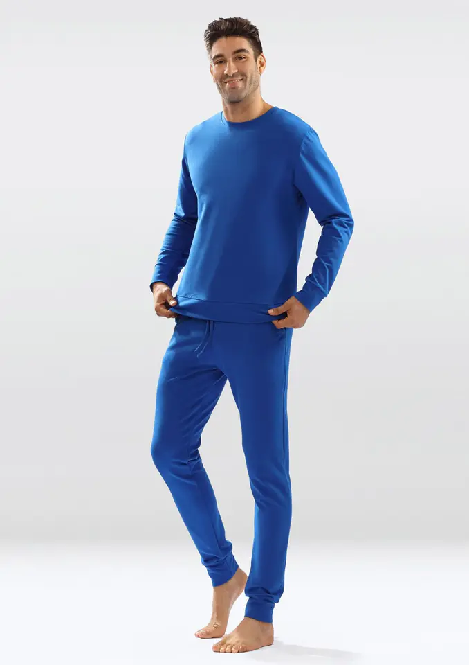 ⁨Men's set Justin sweatshirt and pants (Blue, Size L (40))⁩ at Wasserman.eu