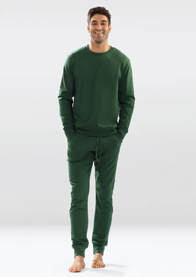 ⁨Men's Set Justin sweatshirt and pants (Green, Size M (38))⁩ at Wasserman.eu