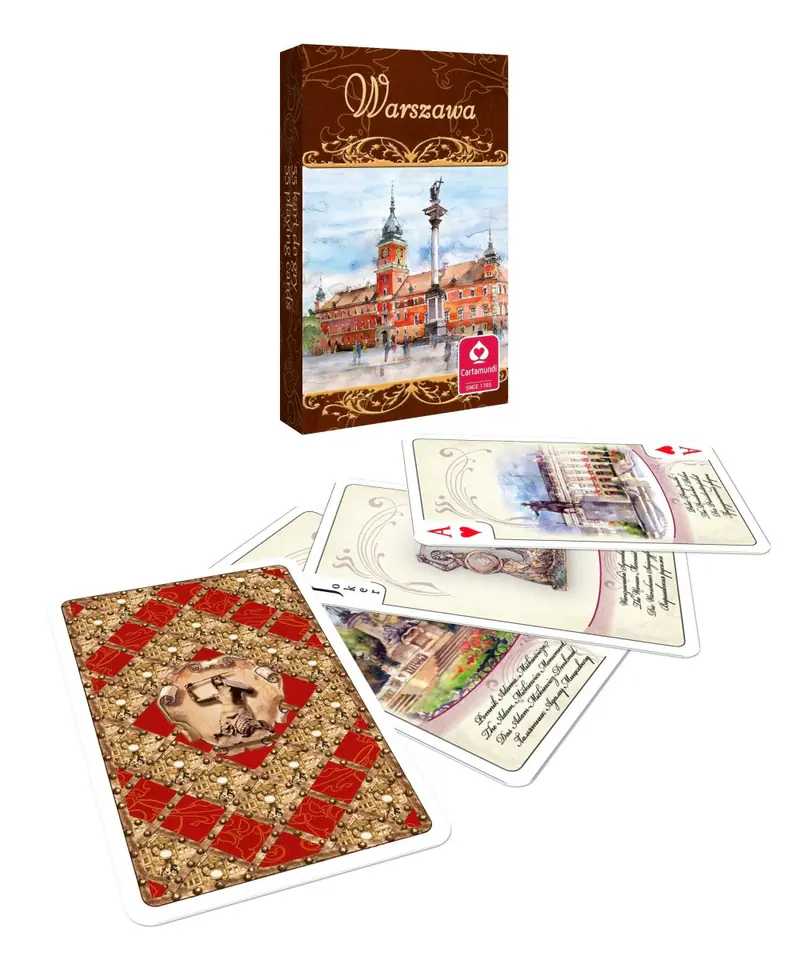⁨Cards Warsaw. Watercolors 55 leaves⁩ at Wasserman.eu