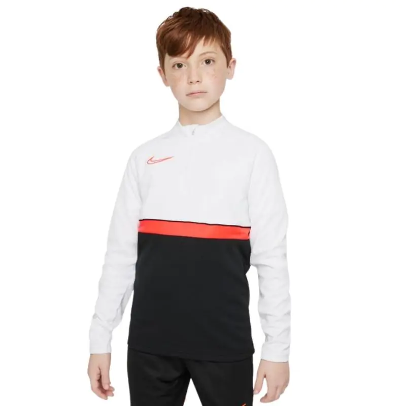 ⁨Nike DF Academy 21 Drill Top Black-White-Red Sweatshirt CW6112 016 L⁩ at Wasserman.eu