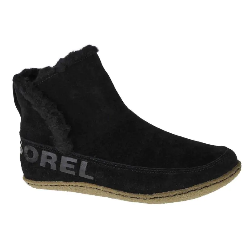 ⁨Buty Sorel Nakiska Bootie W (kolor Czarny, rozmiar 37)⁩ w sklepie Wasserman.eu