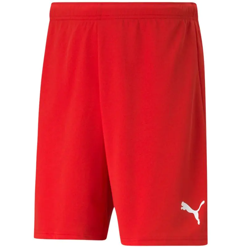⁨Spodenki Puma teamRISE Short M (kolor Czerwony, rozmiar L)⁩ w sklepie Wasserman.eu