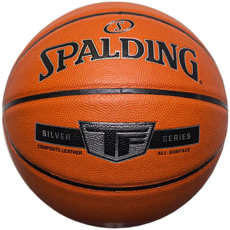 ⁨Piłka do koszykówki Spalding Silver TF (kolor Pomarańczowy, rozmiar 7, rozmiar 7)⁩ w sklepie Wasserman.eu