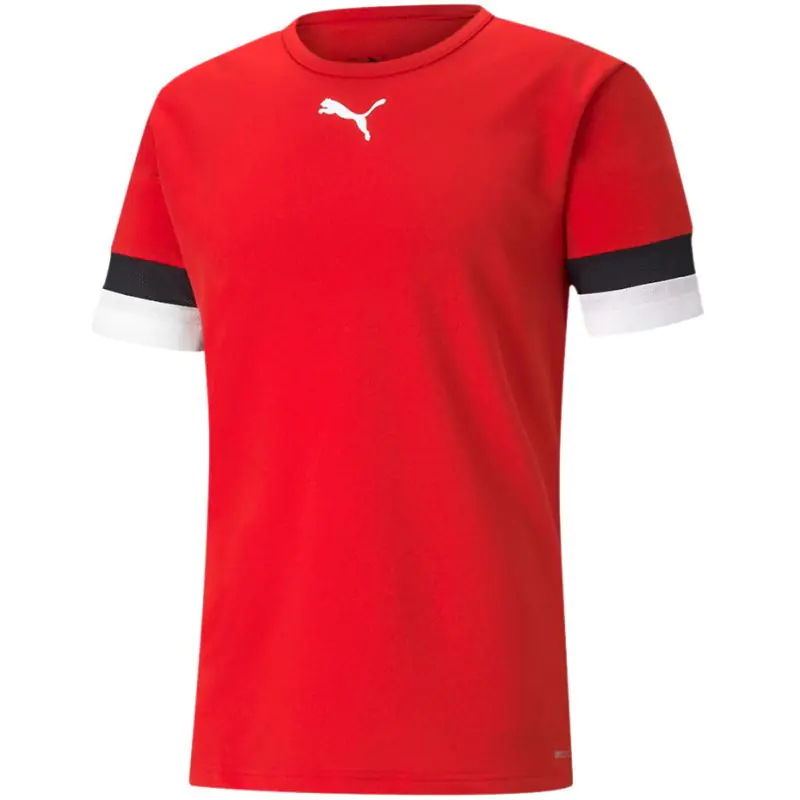 ⁨Koszulka Puma teamRISE Jersey M 704932 (kolor Czerwony, rozmiar L)⁩ w sklepie Wasserman.eu