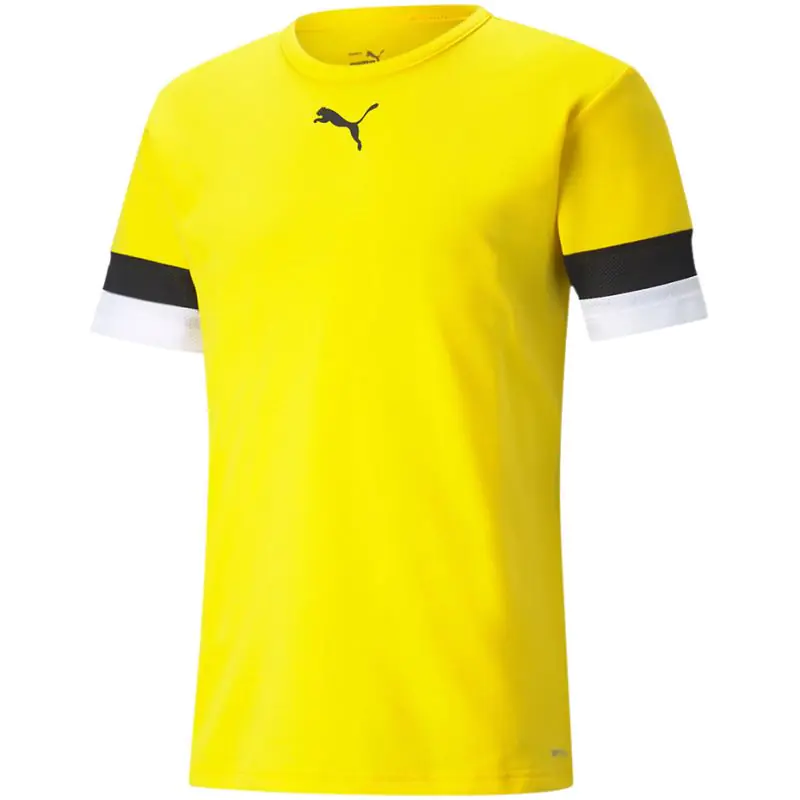 ⁨Koszulka Puma teamRISE Jersey M 704932 (kolor Żółty, rozmiar M)⁩ w sklepie Wasserman.eu