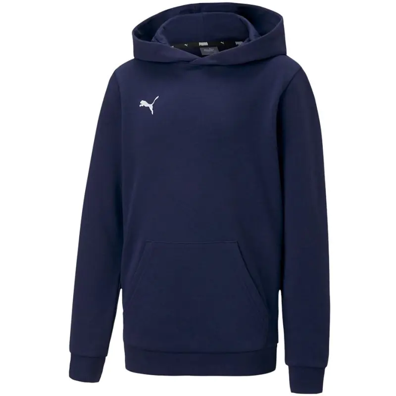 ⁨Bluza Puma teamGOAL 23 Casuals Hoody Jr 656711 (kolor Granatowy, rozmiar 116)⁩ w sklepie Wasserman.eu