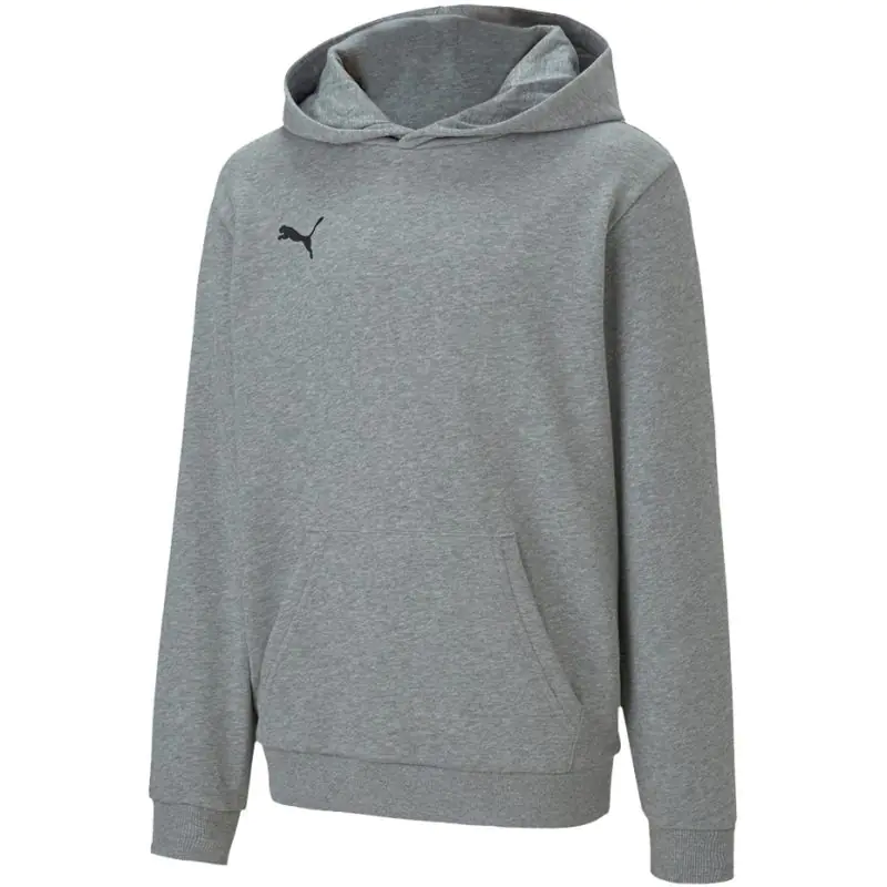 ⁨Puma teamGOAL 23 Casuals Hoody Jr Medi gray 656711 33 140⁩ at Wasserman.eu