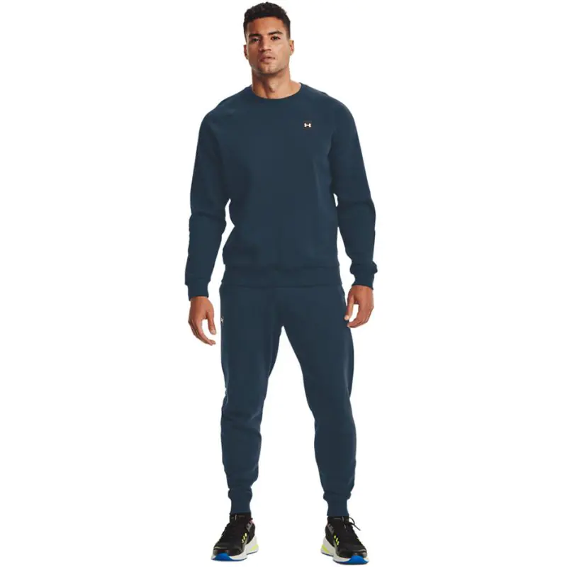 ⁨Men's Under Armour Rival Fleece Jogger pants navy blue 1357128 408⁩ at Wasserman.eu