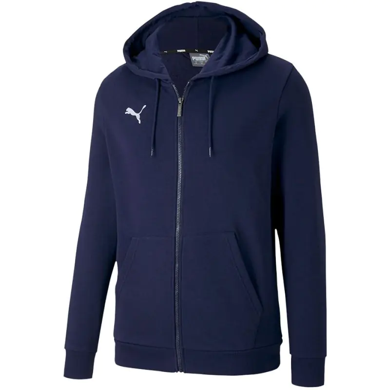 ⁨Puma teamGOAL 23 Casuals Hooded Jacket navy blue 656708 06⁩ at Wasserman.eu