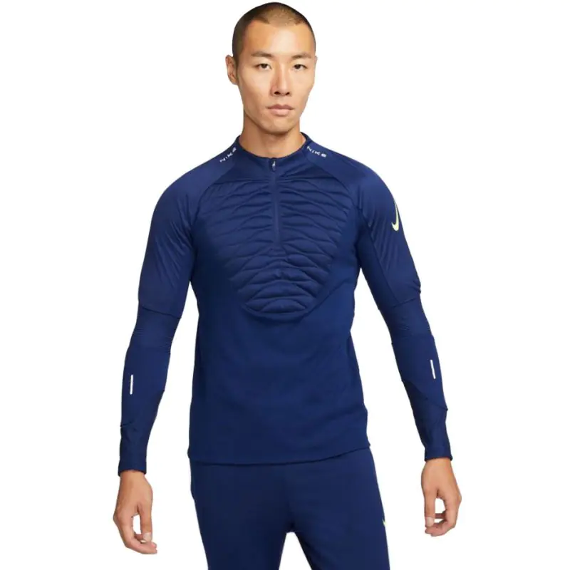 ⁨Nike NK Therma-Fit Strike Drill Top Winter Warrior Men's Sweatshirt navy DC9156 492⁩ at Wasserman.eu