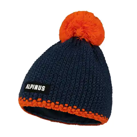 ⁨Czapka Alpinus Mutenia Hat (kolor Granatowy. Pomarańczowy, rozmiar L/XL)⁩ w sklepie Wasserman.eu