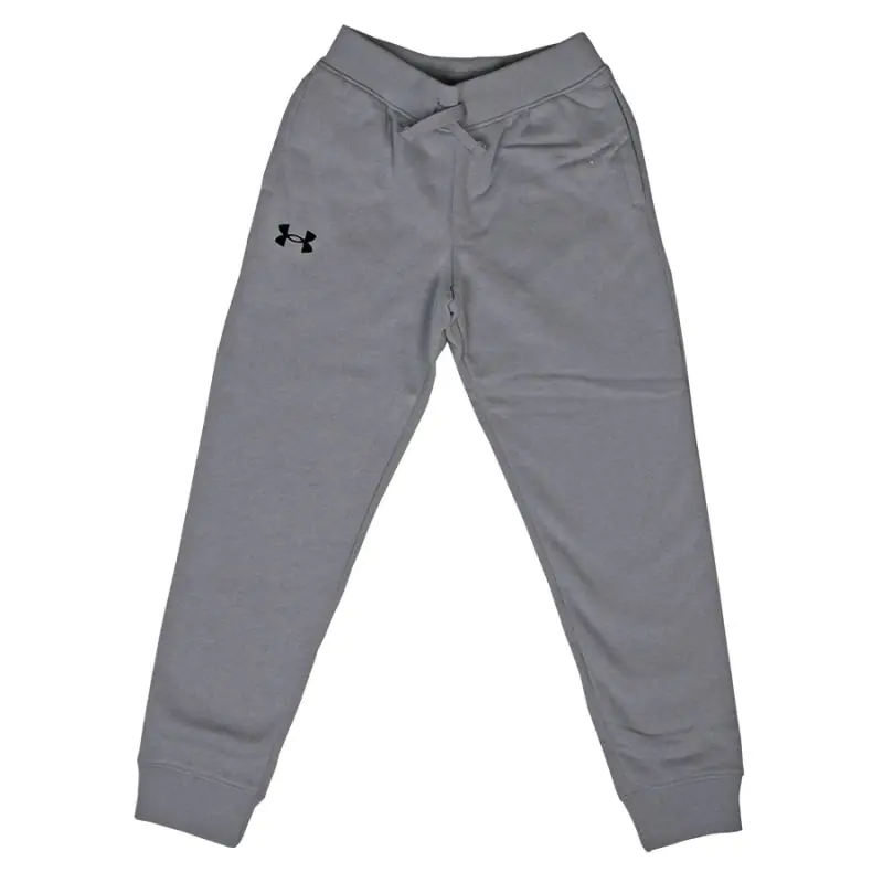 ⁨Spodnie Under Armour Y RIVAL COTTON PANTS Junior 1357634 (kolor Szary/Srebrny, rozmiar M)⁩ w sklepie Wasserman.eu