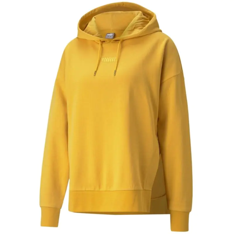 ⁨Bluza Puma Her Hoodie TR W 589519 (kolor Żółty, rozmiar M)⁩ w sklepie Wasserman.eu