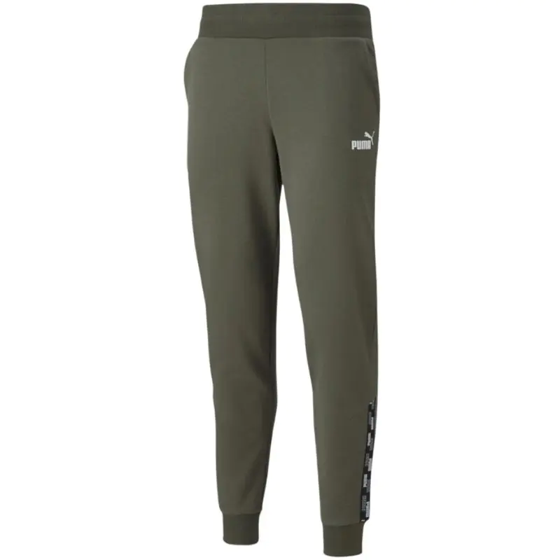 ⁨Spodnie Puma power Pants FL cl Grape Lea W 589546 (kolor Zielony, rozmiar L)⁩ w sklepie Wasserman.eu