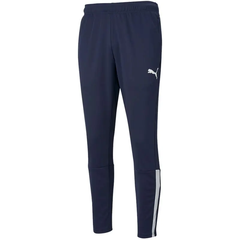 ⁨Spodnie Puma teamLiga Training Pants M 657242 (kolor Granatowy, rozmiar L)⁩ w sklepie Wasserman.eu