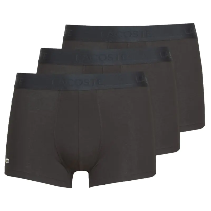 ⁨Bokserki Lacoste 3-Pack Boxer Briefs M 5H3407 (kolor Czarny, rozmiar M)⁩ w sklepie Wasserman.eu