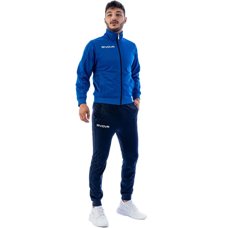 ⁨Givova Tuta Torino Tracksuit navy blue-blue TR031 0204 S⁩ at Wasserman.eu