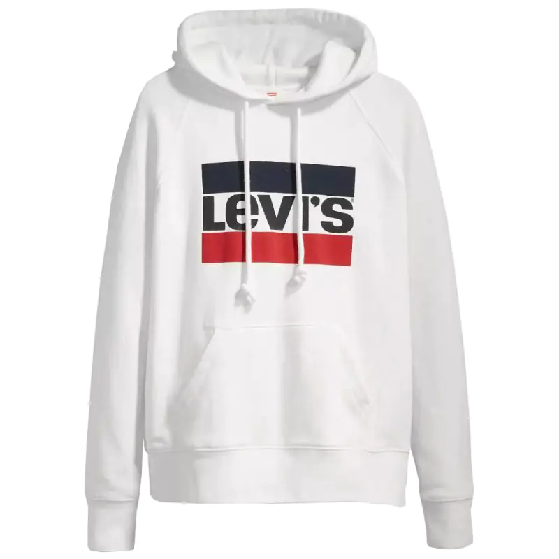 ⁨Bluza Levi's Graphic Standard Hoodie W (kolor Biały, rozmiar L)⁩ w sklepie Wasserman.eu