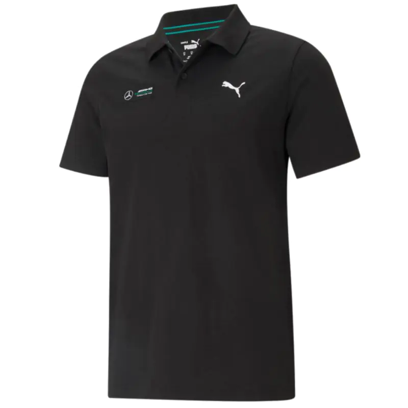 ⁨Koszulka Puma Mercedes F1 Essentials Polo M 599622 (kolor Czarny, rozmiar XS)⁩ w sklepie Wasserman.eu