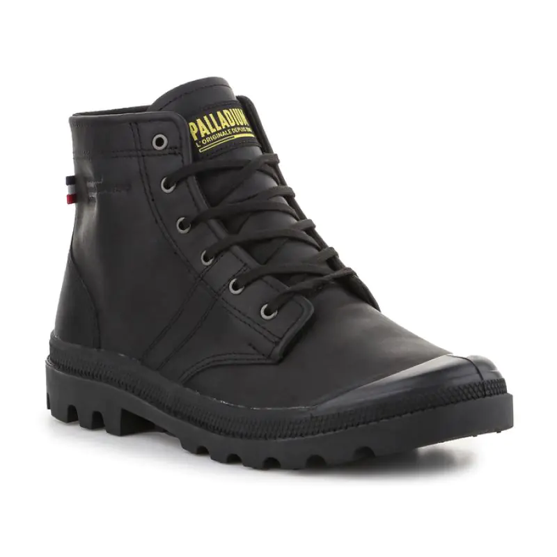 ⁨Buty Palladium Pallabrousse Legion Leather M 77187 (kolor Czarny, rozmiar EU 37)⁩ w sklepie Wasserman.eu