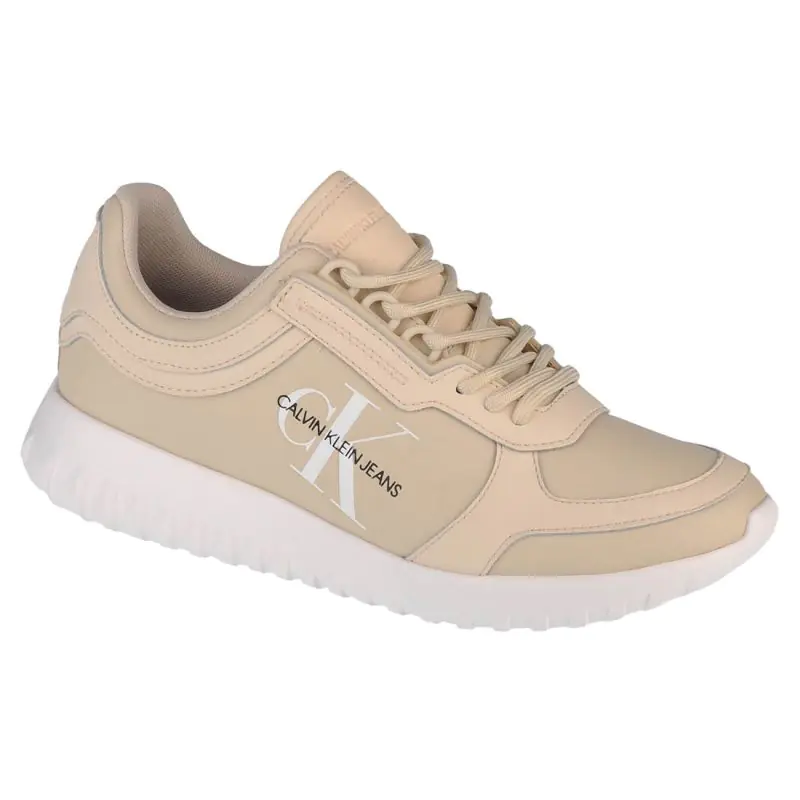 ⁨Buty Calvin Klein Runner Laceup W YW0YW00375 (kolor Beżowy/Kremowy, rozmiar 39)⁩ w sklepie Wasserman.eu