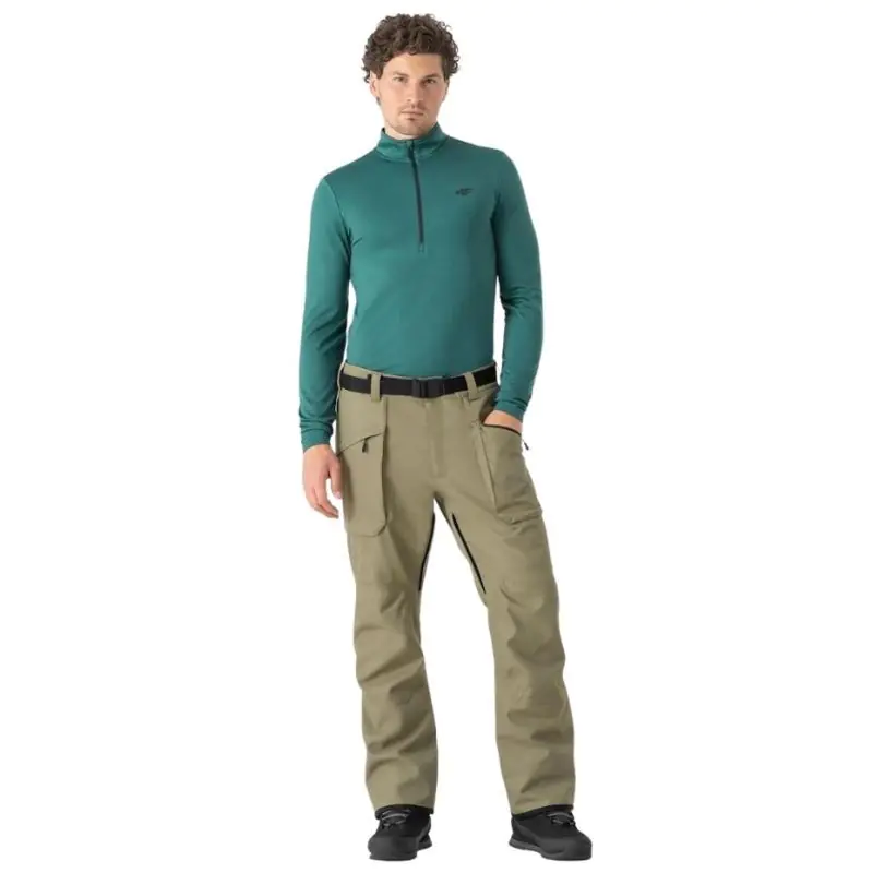 ⁨Bluza termoaktywna 4F M H4Z21 BIMD030 (kolor Zielony, rozmiar S)⁩ w sklepie Wasserman.eu