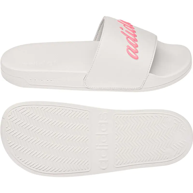 ⁨Klapki adidas Adilette Shower W (kolor Biały, rozmiar 40 1/2)⁩ w sklepie Wasserman.eu