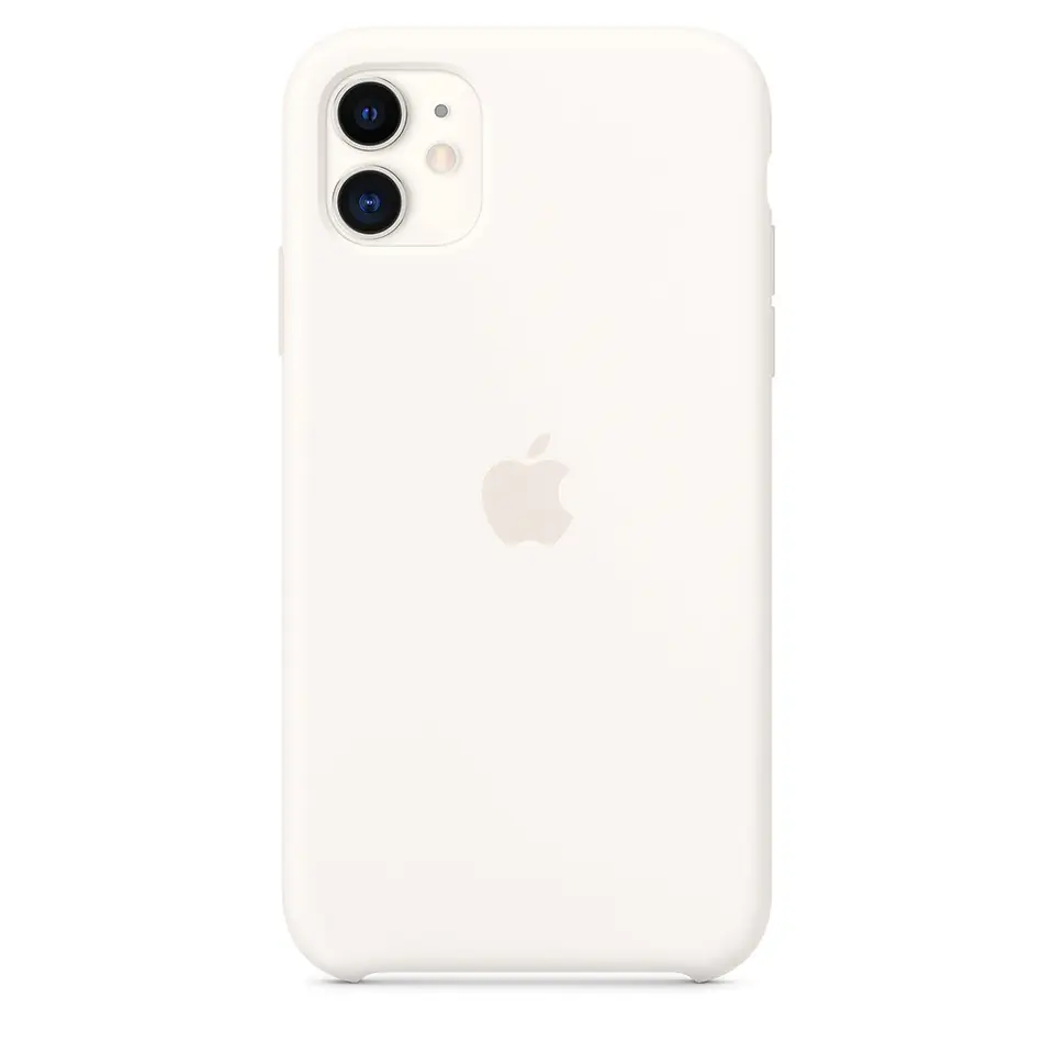 iPhone 11 Silicone Case - White at Wasserman.eu