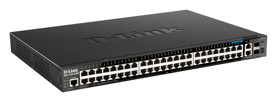 D-Link DGS-1520-52 Swi tch Smart 48xGE 2xSFP+ at Wasserman.eu