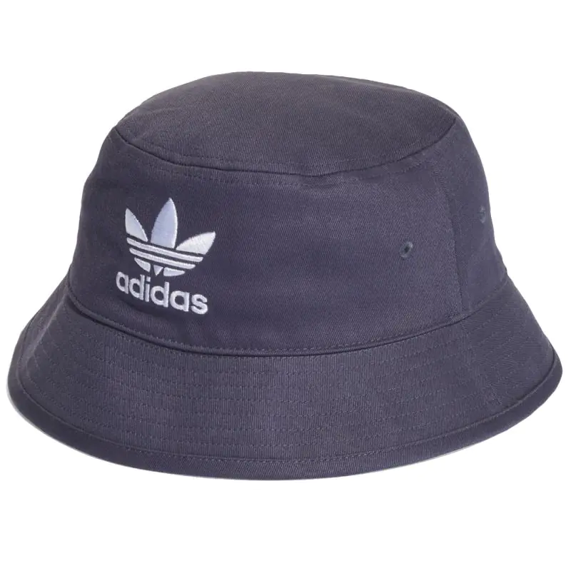 ⁨Czapka adidas Adicolor Trefoil Bucket Hat HD9710 (kolor Granatowy, rozmiar OSFM)⁩ w sklepie Wasserman.eu