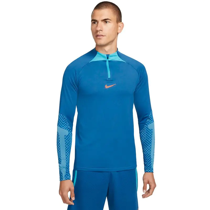 ⁨Bluza Nike Dri-Fit Strike Drill Top M DH8732 (kolor Niebieski, rozmiar 2 XL)⁩ w sklepie Wasserman.eu