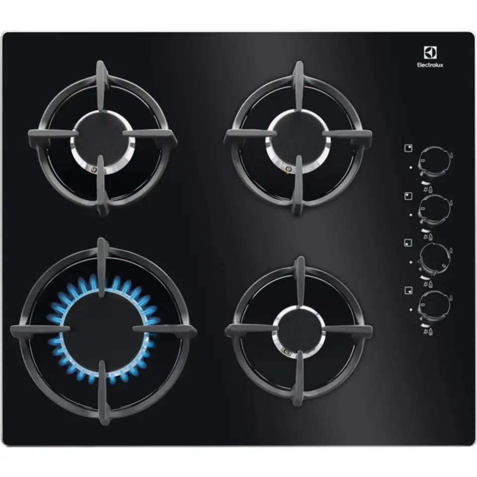 Gas hob EGG6407K glass at Wasserman.eu