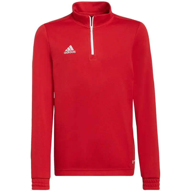 ⁨Bluza adidas Entrada 22 Tr Top Jr (kolor Czerwony, rozmiar 116 cm)⁩ w sklepie Wasserman.eu
