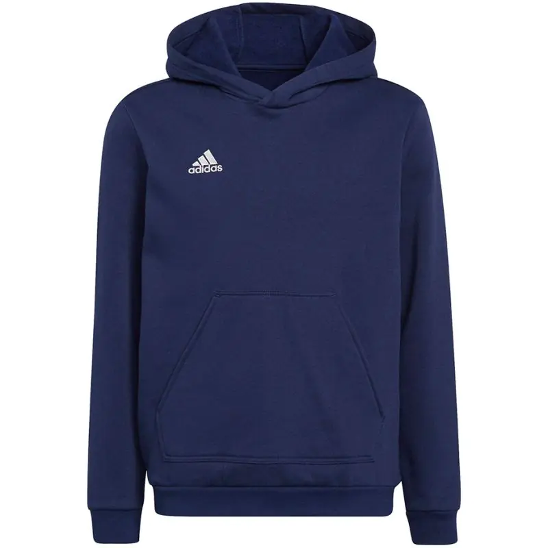 ⁨Bluza adidas Entrada 22 Hoody Jr (kolor Granatowy, rozmiar 128 cm)⁩ w sklepie Wasserman.eu