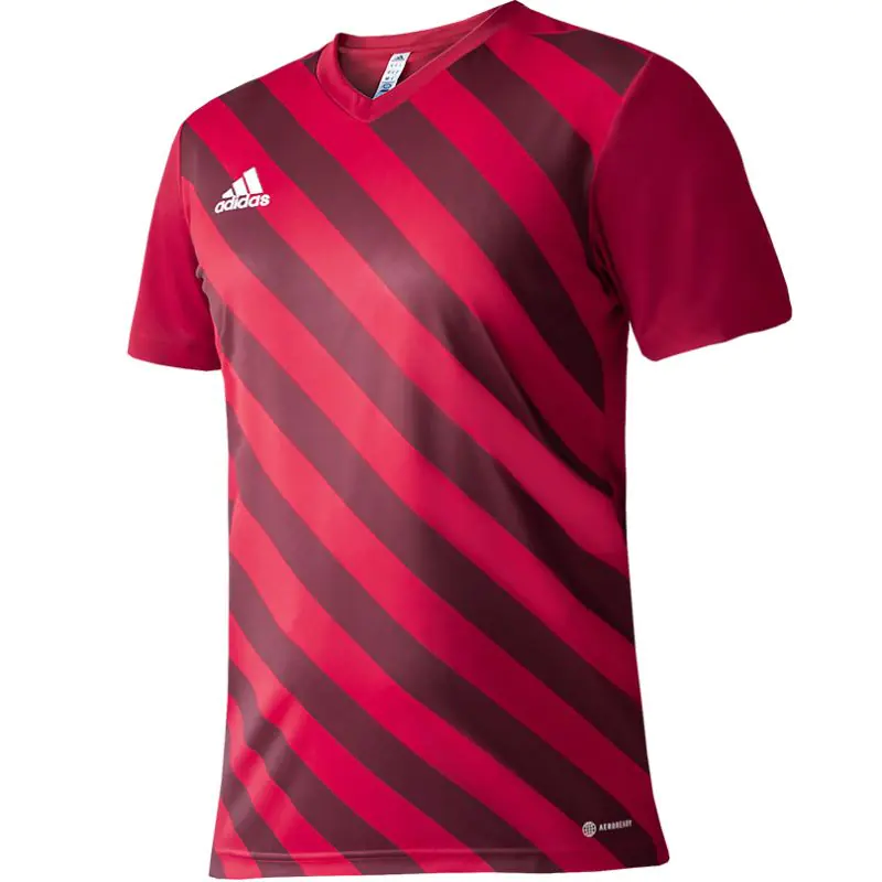 ⁨Koszulka adidas Entrada 22 Graphic Jersey M (kolor Czerwony, rozmiar 2 XL)⁩ w sklepie Wasserman.eu