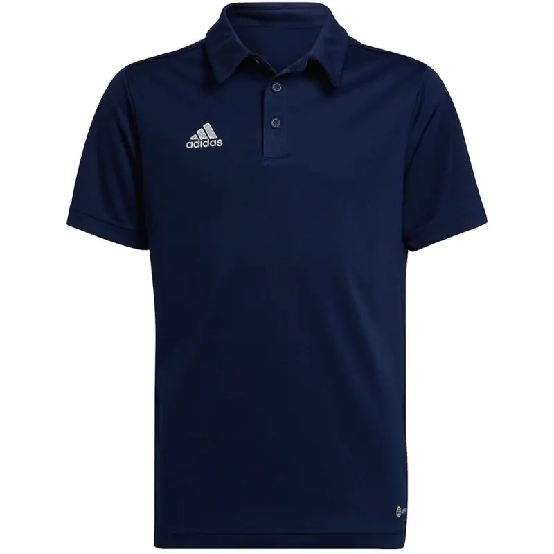 ⁨Koszulka adidas Entrada 22 Polo Jr H57493 (kolor Granatowy, rozmiar 140 cm)⁩ w sklepie Wasserman.eu