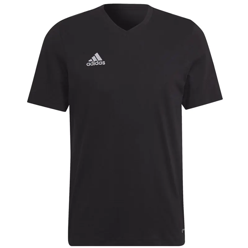 ⁨Koszulka adidas Entrada 22 Tee M (kolor Czarny, rozmiar XXL)⁩ w sklepie Wasserman.eu