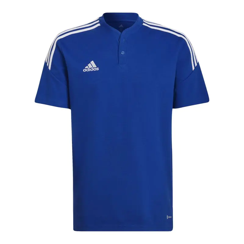 ⁨Koszulka męska adidas Condivo 22 Polo niebieska HG6307 M⁩ at Wasserman.eu