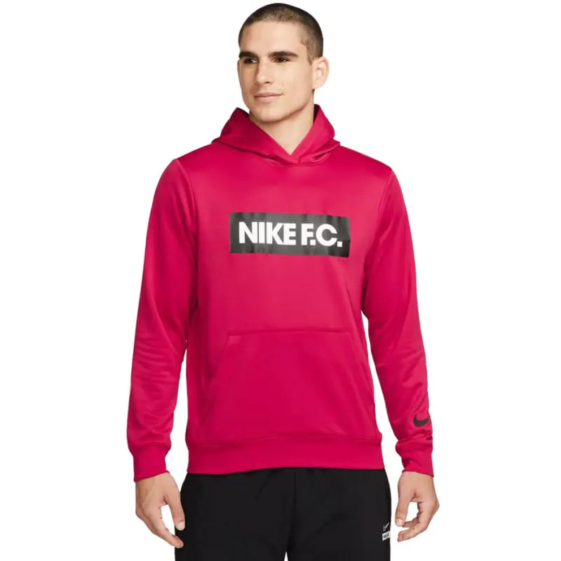 ⁨Bluza Nike NK DF FC Libero Hoodie M DC9075 (kolor Różowy, rozmiar S)⁩ w sklepie Wasserman.eu