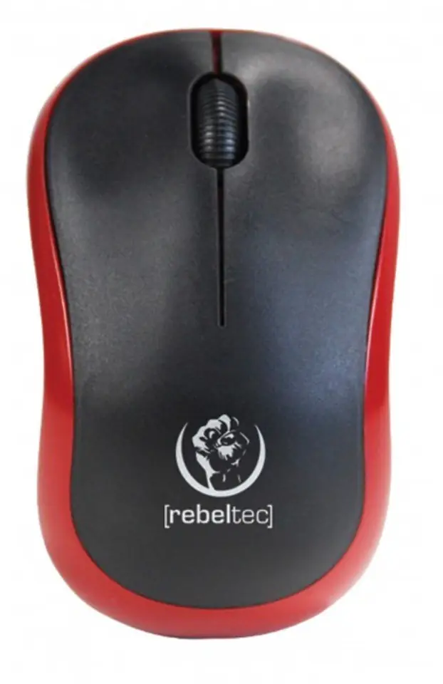 ⁨Wireless optical mouse Rebeltec METEOR red⁩ at Wasserman.eu