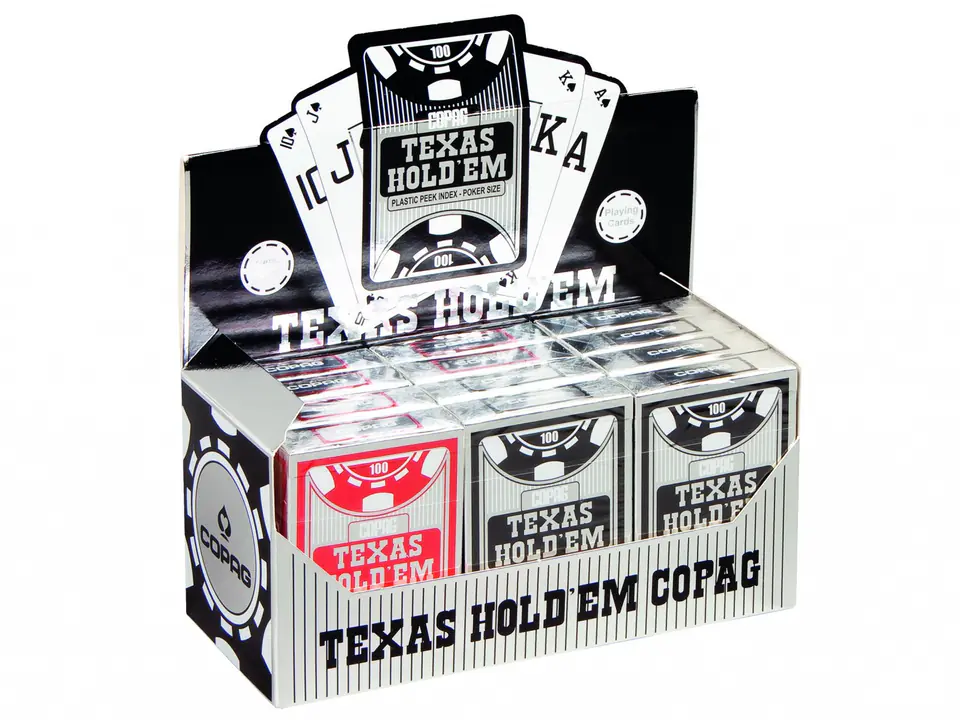 ⁨Cards Poker Texas PC PEEK red⁩ at Wasserman.eu