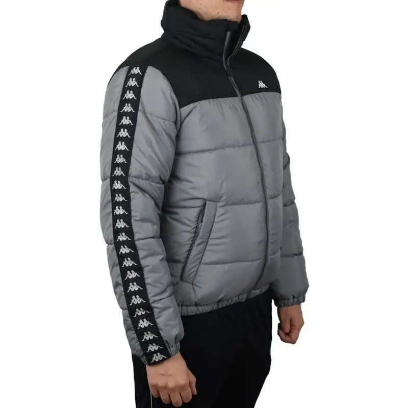 ⁨Kurtka Kappa Jaro Jacket M 310017-18- (kolor Szary/Srebrny, rozmiar XXL)⁩ w sklepie Wasserman.eu