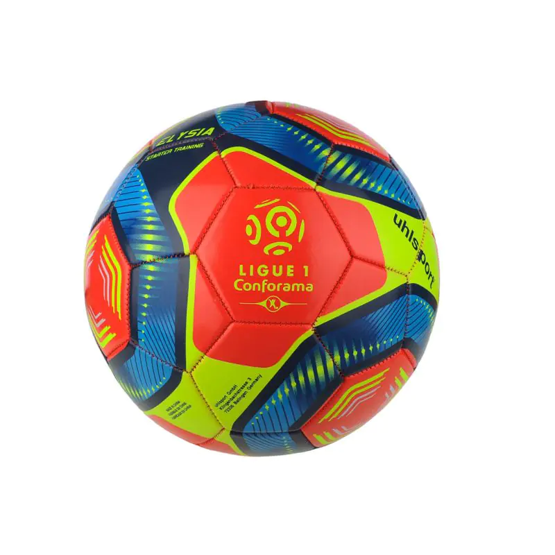 ⁨Piłka nożna uhlsport Elysia Ball (kolor Wielokolorowy, rozmiar 5)⁩ w sklepie Wasserman.eu