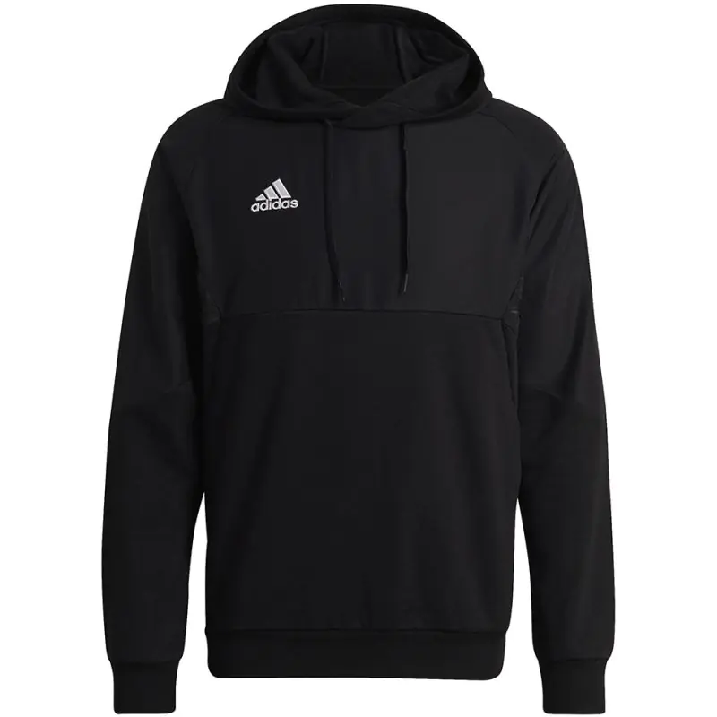 ⁨Bluza adidas Condivo 22 Hoodie M HA6232 (kolor Czarny, rozmiar L)⁩ w sklepie Wasserman.eu