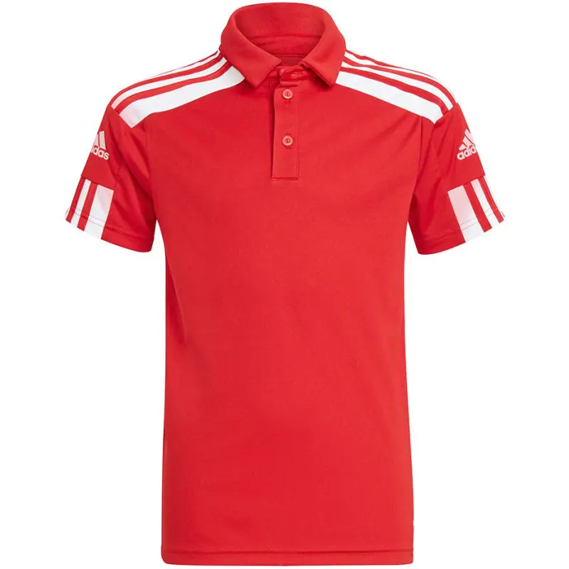 ⁨Koszulka adidas Squadra 21 Polo Jr (kolor Czerwony, rozmiar 128cm)⁩ w sklepie Wasserman.eu